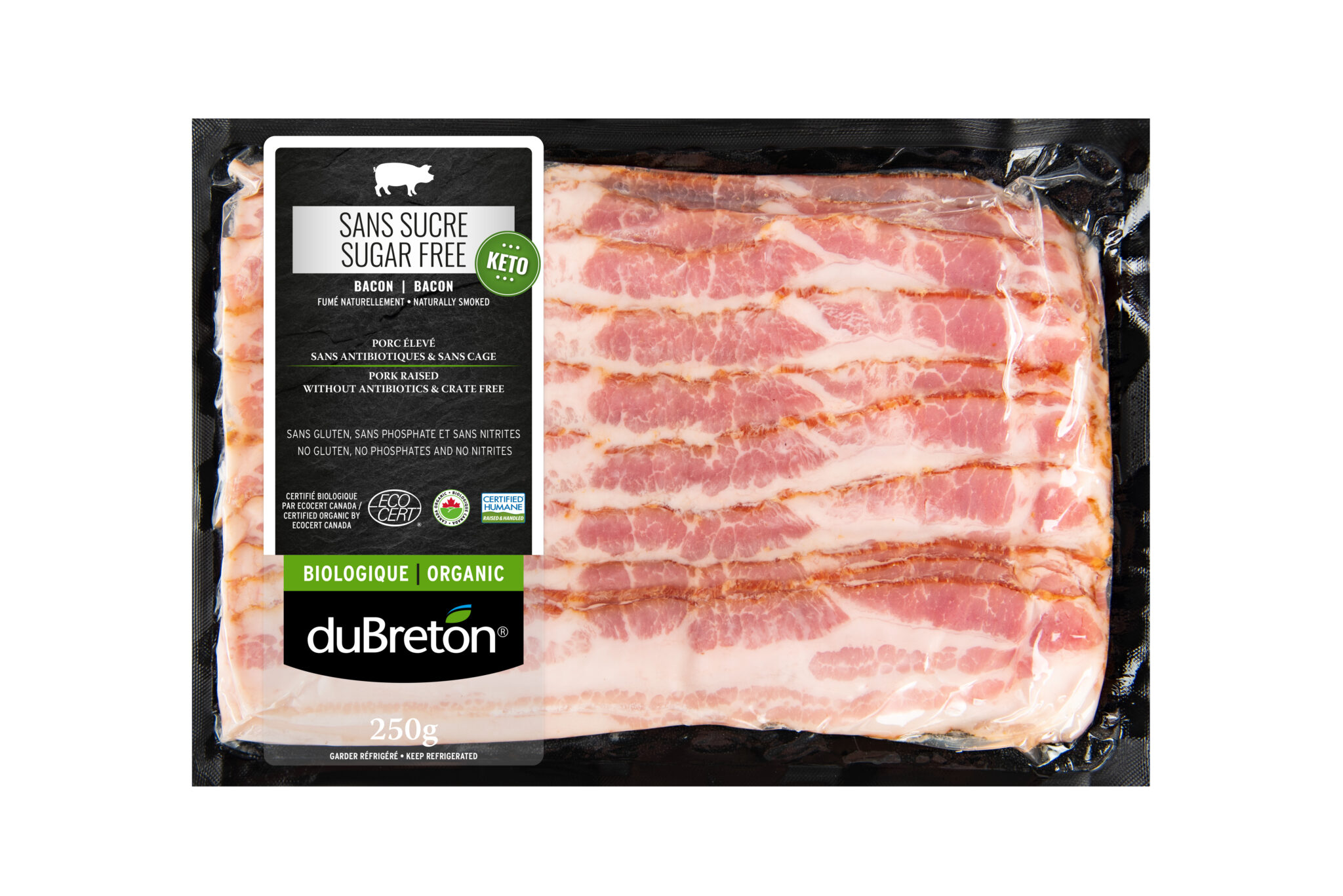 New duBreton organic sugarfree bacon Food In CanadaFood In Canada