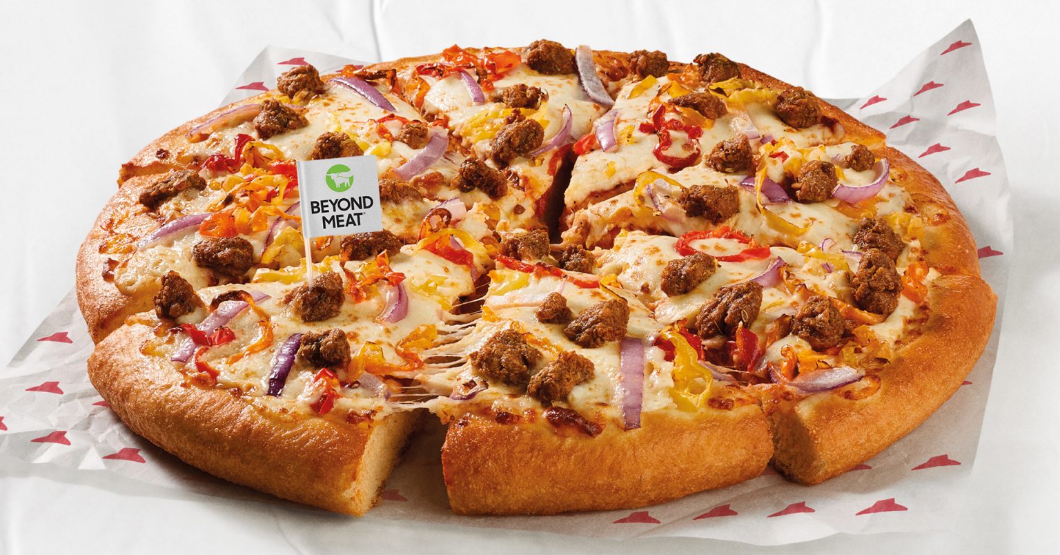 Beyond Meat offers exclusive Italian sausage topping to Pizza Hut Food In CanadaFood In Canada