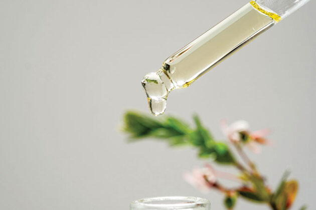 Fruit d’Or’s upcycled cranberry seed oil can be used to develop serums, hair care products and moisturizers. Photo © Fruit d'Or